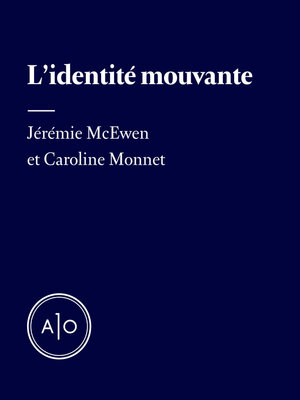 cover image of L'identité mouvante
